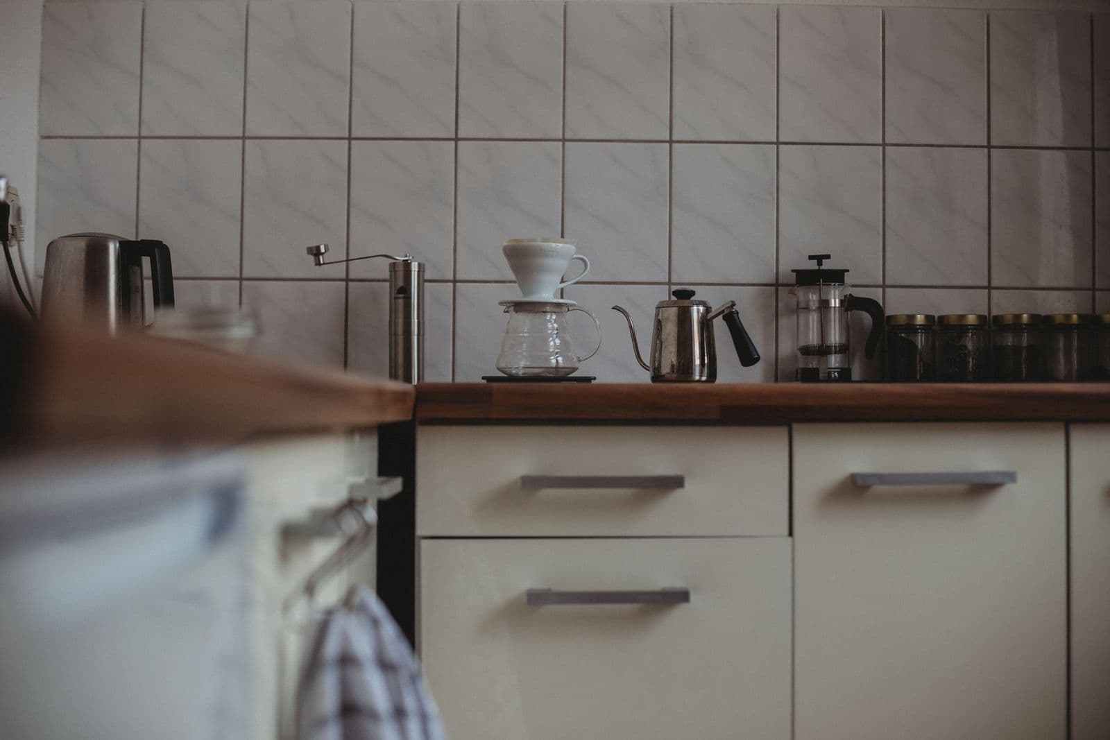 Cuisinart coffee maker not brewing on a kitchen counter